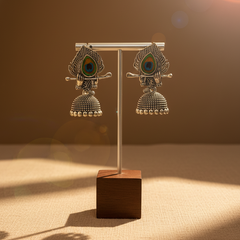 Krishna Leela Jhumkas